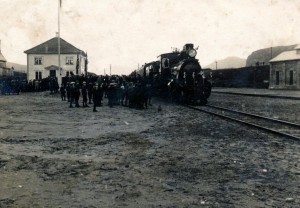 Åpningstoget til Ålgård 21. desember 1924